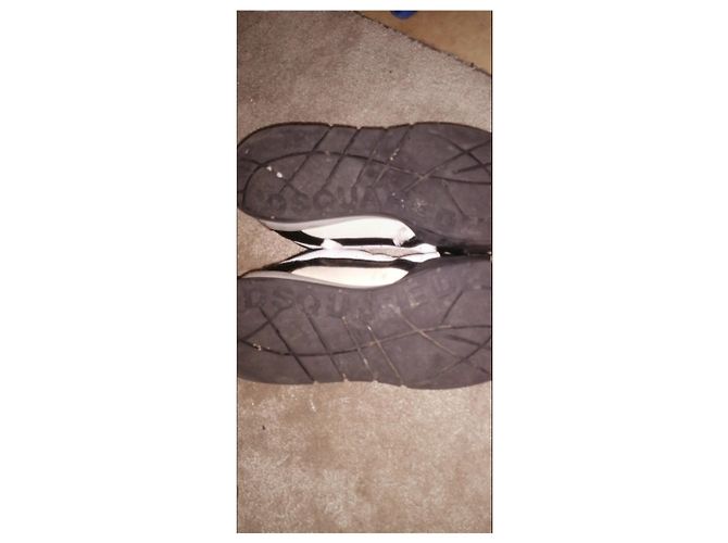 Dsquared2 Turnschuhe Weiß Stoff - Ansicht 5