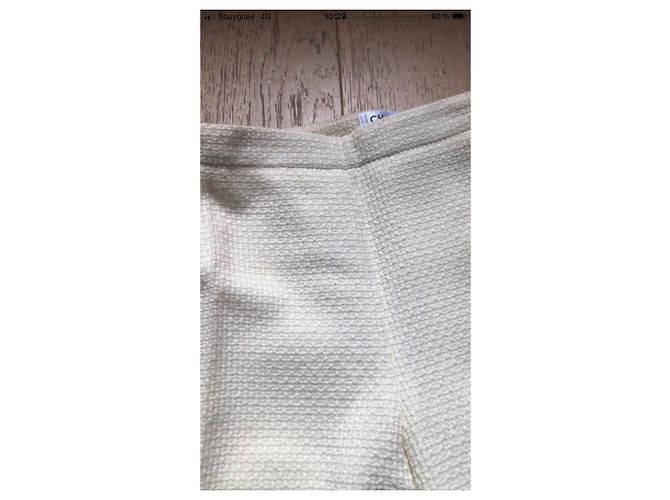 Cambon Chanel weite Hose Creme - Ansicht 3