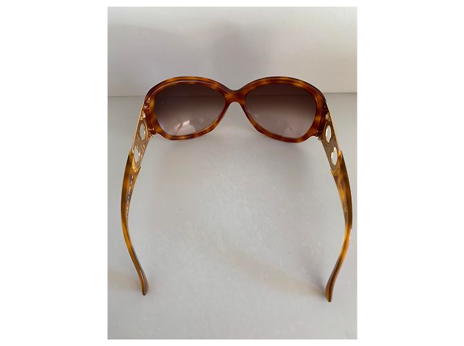 Salvatore Ferragamo Super glam rétro suglasses Hellbraun - Ansicht 2