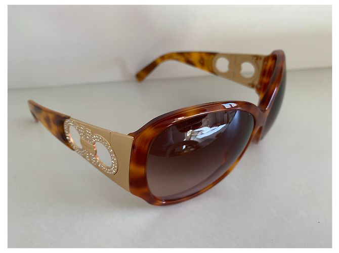 Salvatore Ferragamo Super glam rétro suglasses Hellbraun - Ansicht 8