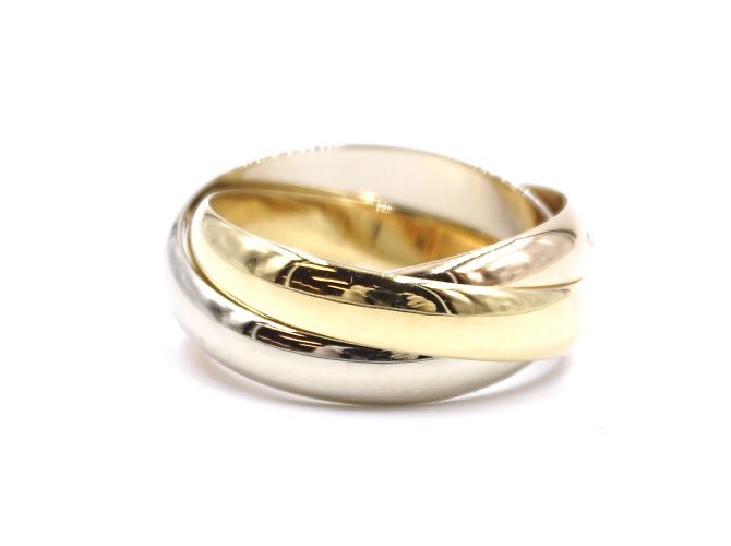 Love Cartier Tricolor 18k Trinity Ringgröße 52 - vista 5