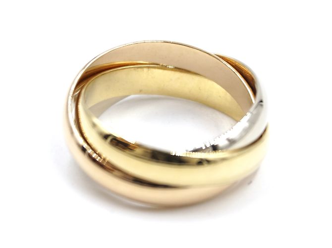 Love Cartier Tricolor 18k Trinity Ringgröße 52 - vista 8