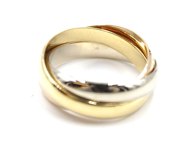 Love Cartier Tricolor 18k Trinity Ringgröße 52 - vista 9