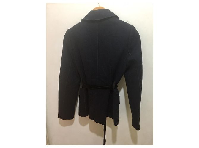 Autre Marque Giacca in lana Roksanda blu navy e nera Nero - vista 3