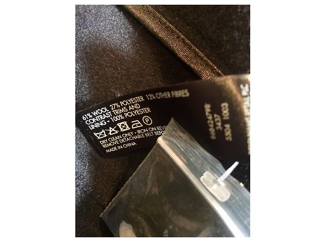 Autre Marque Giacca in lana Roksanda blu navy e nera Nero - vista 4