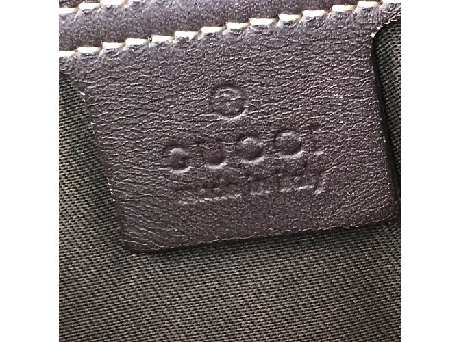 Gucci Supreme GG Guccissima Flap Canvas e pelle - vista 11