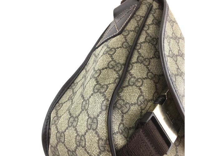 Gucci Supreme GG Guccissima Flap Canvas e pelle - vista 7