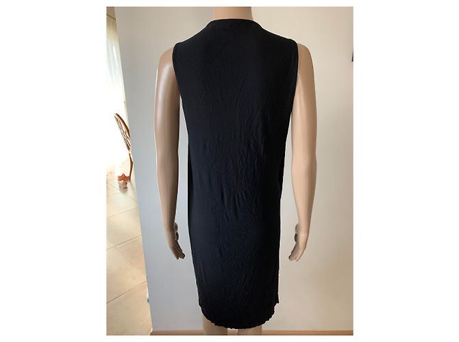 All Saints Kleid aus schwarzer Viskose - Ansicht 3