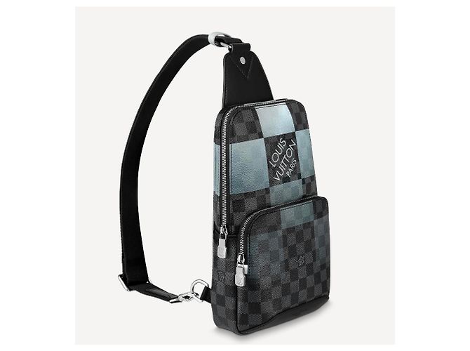 Louis Vuitton Borsa a tracolla LV Avenue nuova Grigio - vista 4