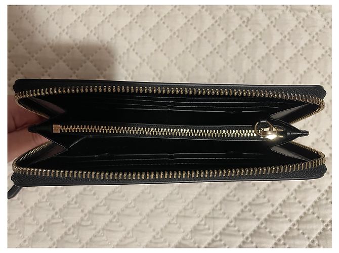 KARL LAGERFELD BRIEFTASCHE Schwarz - Ansicht 3