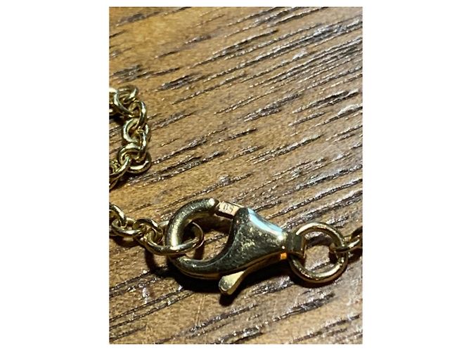Collana Cartier Interlocking LOVE in oro giallo 18K Gold hardware - vista 4