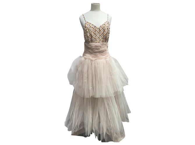 Chanel Dresses Pink Silk ref.232979 - Joli Closet