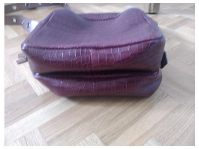 Dorothée Schumacher CLASSICI REINVENTATI borsa con occhiello Bordò - vista 10