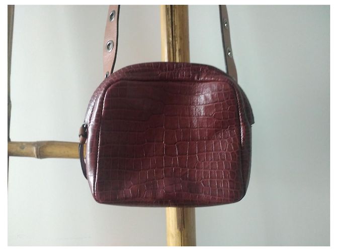 Dorothée Schumacher CLASSICI REINVENTATI borsa con occhiello Bordò - vista 13