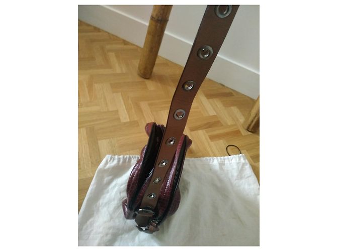 Dorothée Schumacher CLASSICI REINVENTATI borsa con occhiello Bordò - vista 6