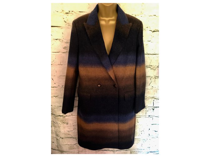 Jigsaw Abrigos, Ropa de calle Caramelo Azul marino - vista 7