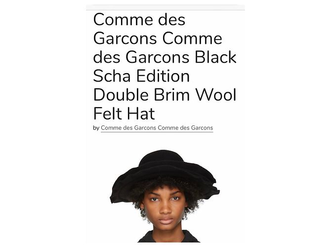 Comme Des Garcons Hüte - Ansicht 11