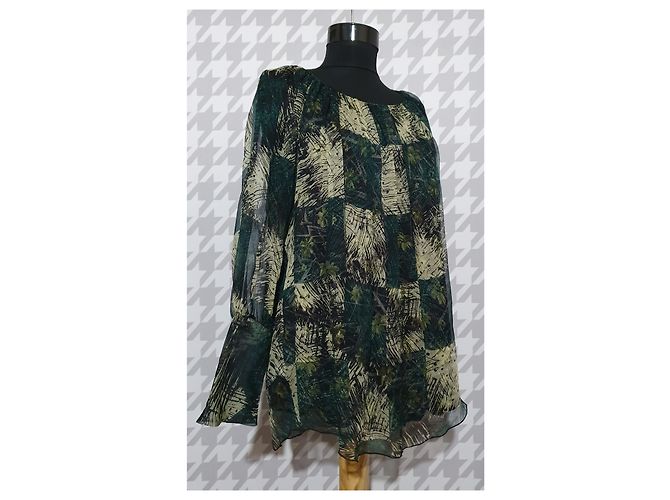 Blusa de seda Sportmax Multicolor - vista 2