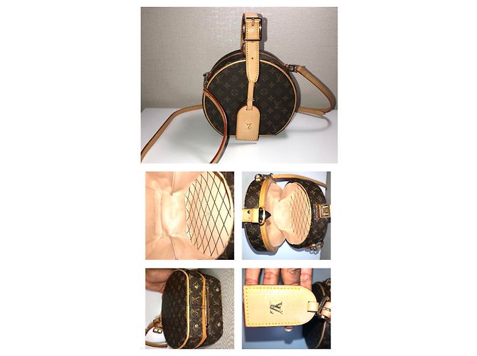 Louis Vuitton PETITE BOITE CHAPEAU Marrón claro Marrón oscuro - vista 2