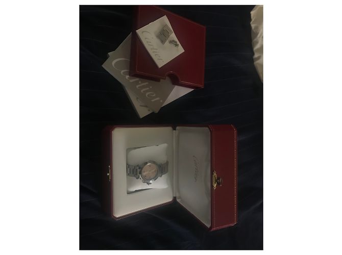 Reloj Cartier Pasha automático de acero Plata - vista 2