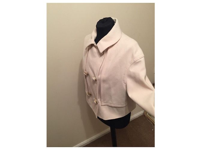 Temperley London Temperley gefütterte Brustjacke aus Kaschmir Roh - Ansicht 2