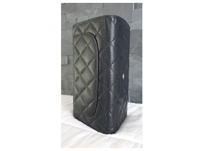 Chanel Portafoglio classico con patta Nero - vista 2