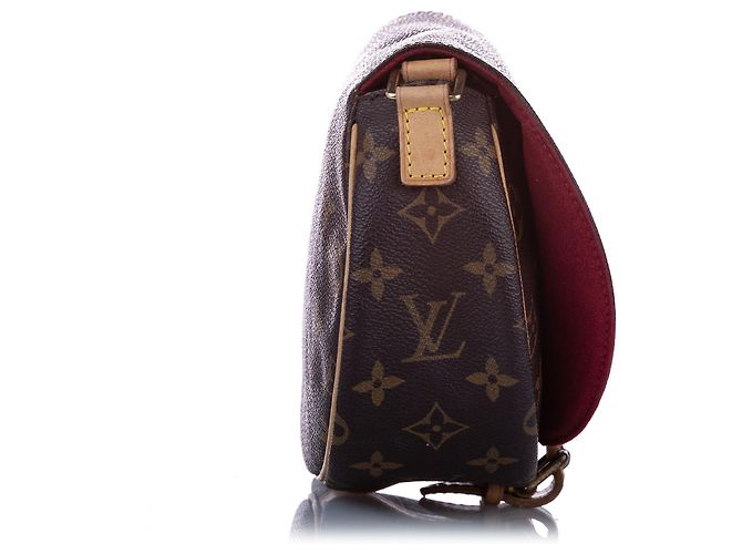 Louis Vuitton Brown Monogram Sac Tambourine Marrone - vista 3