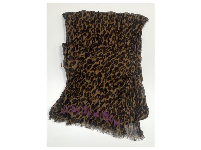 Louis Vuitton Leopard hat Stephen Sprouse gestohlen Braun - Ansicht 2