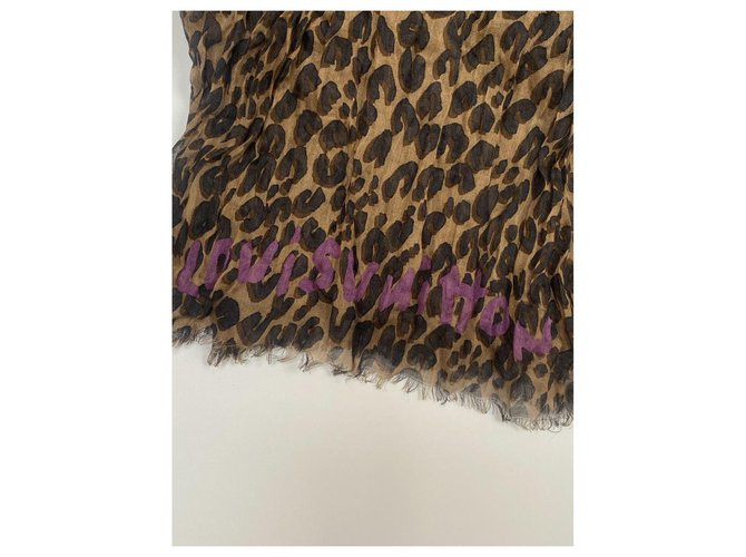 Louis Vuitton Leopard hat Stephen Sprouse gestohlen Braun - Ansicht 3