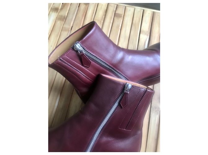 Hermès Boots Dark red - view 11