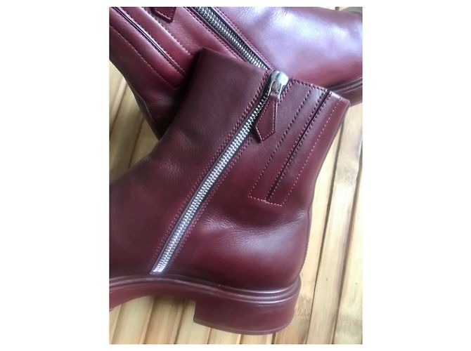 Hermès Boots Dark red - view 12
