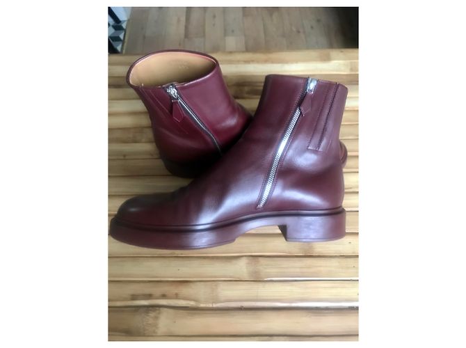 Hermès Boots Dark red - view 2