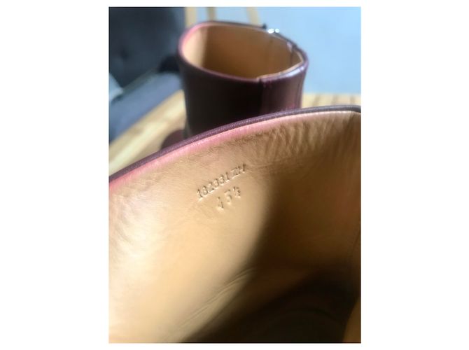 Hermès Boots Dark red - view 6