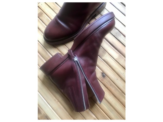 Hermès Boots Dark red - view 7