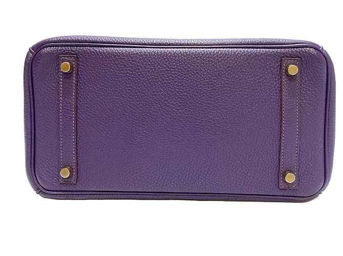 Hermès HERMES BIRKIN 30 Iris Togo GHW - vista 4