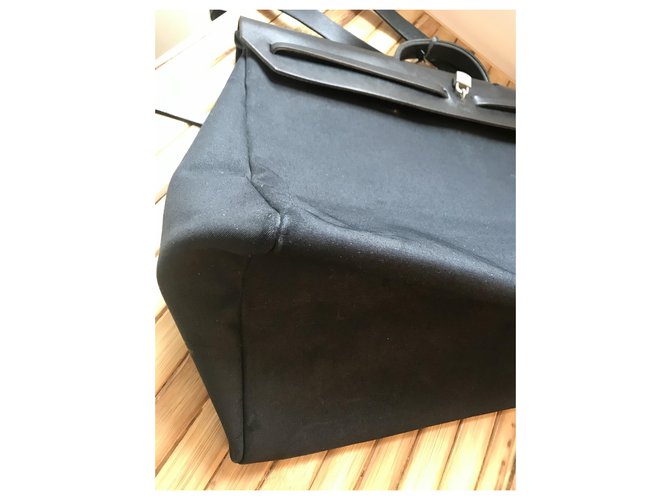 Sac à dépêches Hermès Weekender di Hermes Nero - vista 8