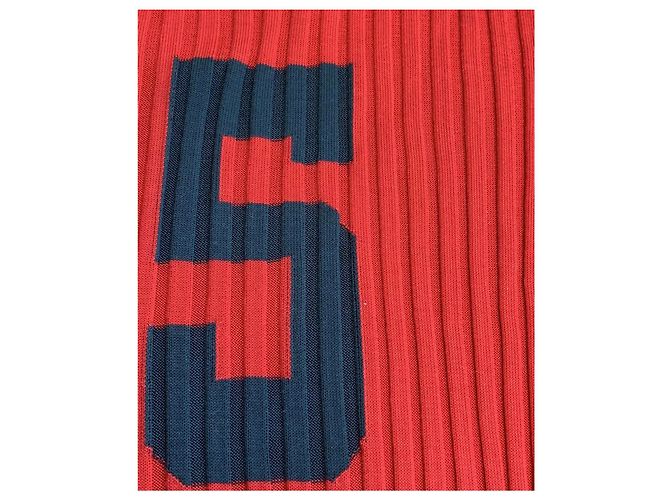 Camiseta Parade Chanel de seda roja - vista 4