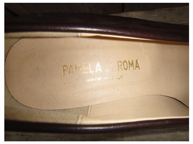 Autre Marque Pamela Di Roma p décolleté 39 Marrone scuro - vista 2
