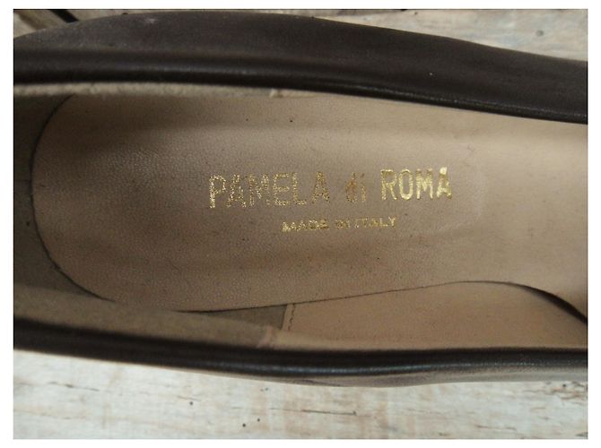 Autre Marque Pamela Di Roma p décolleté 39 Marrone scuro - vista 3