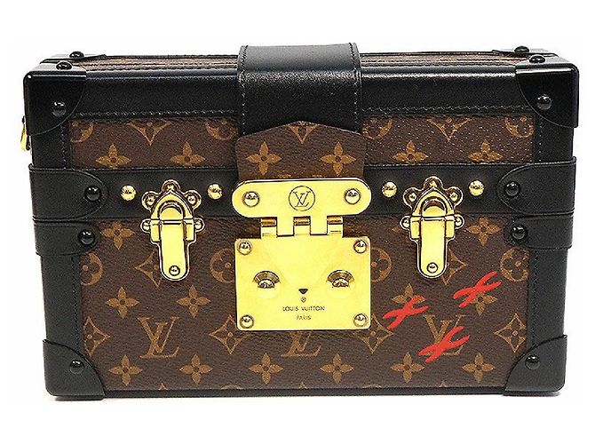Louis Vuitton Petite Malle Mini trunk Womens borsa a tracolla M44199 - vista 4