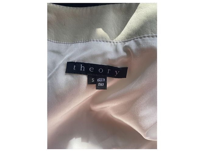 Theory Theorie Lidia L Lederjacke Weiß - Ansicht 8