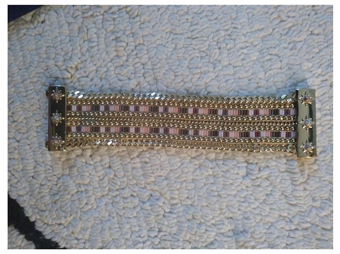 Bracciale Hipanema con perle rosa - vista 5