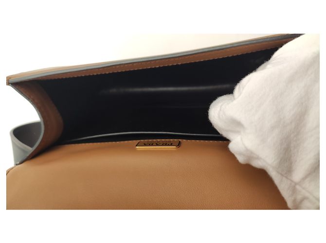 Pionnière Prada Leder Pioniertasche Braun Schwarz - Ansicht 7