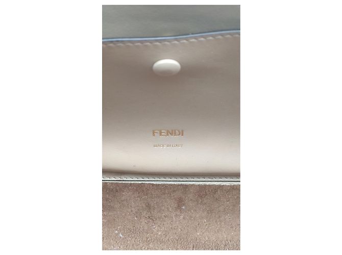 Borsa Kan U di Fendi in pelle beige - vista 2
