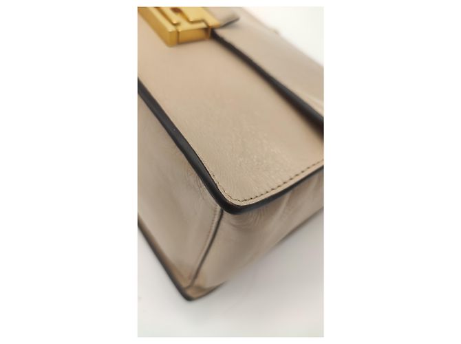 Borsa Kan U di Fendi in pelle beige - vista 8