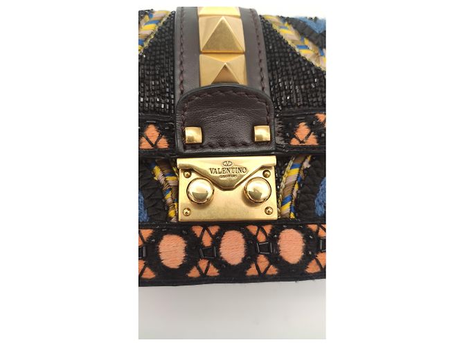 Borsa GlamLock in edizione limitata Valentino Marrone - vista 6