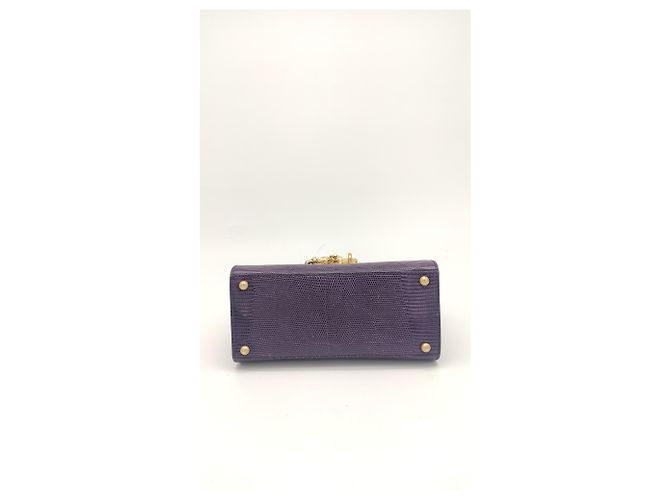 Borsa Monica di Dolce & Gabbana in pelle viola Porpora - vista 2