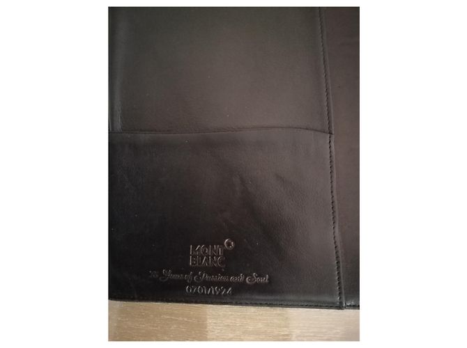 Montblanc Organizer Agenda Black Leather - view 8