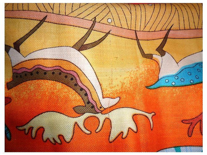 Hermès Lenços Multicor - vista 2