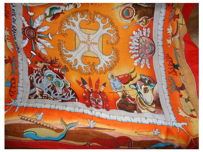 Hermès Lenços Multicor - vista 3